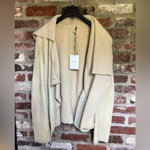 Isabel Marant Cream Teddy Jacket “Veste Clayne”